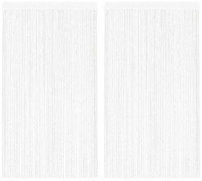 2 Pz Tende A Fili 140x250 Cm Bianche /
