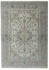 Kashan Tappeto persiano 250x350 Beige (Iran) Annodato A Mano