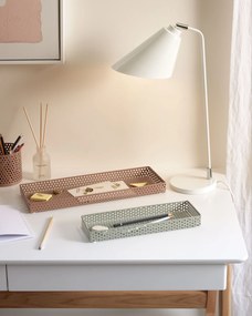 Kave Home - Portamatite Jeannie in metallo rosa