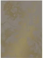 KEK Amsterdam Wandbild Engraved Flowers Gold 7 - M