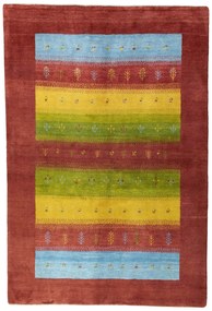 Gabbeh Tappeto 250 x 170 Rosso (Iran) Annodato A Mano