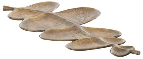 Vassoio decorativo in metallo 25x52 cm Akaki - Light &amp; Living