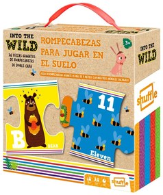 Puzzle Shuffle Into the Wild Per bambini 26 Pezzi