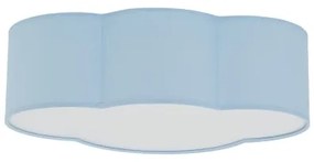 Brilagi - Plafoniera per cameretta NIMBUS MINI 2xE27/15W/230V 31x43 cm blu