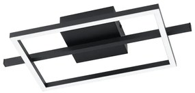 Eglo 901115 - Plafoniera LED dimmerabile AMANDOLO LED/17W/230V nero + +TC