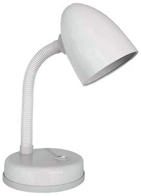Lampada da tavolo EDM Amsterdam E27 60 W Lampada da tavolo Flexo Metallo Bianco (13 x 34 cm)