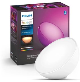 Lampada da tavolo Philips Lámpara portátil Go (último modelo) Bianco Plastica 12 V 220-240 V 15 cm