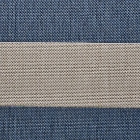 Tappeto per esterni blu/beige 230x160 cm Santa Monica - Think Rugs