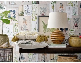 Lampada da tavolo colore naturale scuro con paralume in tessuto (altezza totale 54 cm) Svale – Bloomingville