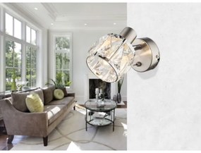 Globo 54356-1 - Luce Spot da parete KRIS 1xE14/40W/230V