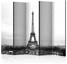 Paravento  Paris: black and white photography II [Room Dividers]  Colore ---, Dimensioni e Misure 225x172