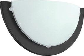 Eglo 181331 - Applique da parete ICEBERG 1xE27/60W/230V nera