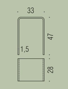 Sgabello Bagno in Plexiglass Trasparente Ghost B99770 Colombo Design