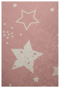 Tappeto per bambini Rosa , 100 x 160 cm Stars - Conceptum Hypnose