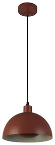 Searchlight 35411OR - Lampada a sospensione con cavo MARS 1xE27/60W/230V Ø 40 cm colore mattone