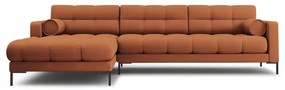 Divano angolare color mattone (angolo sinistro) Bali - Cosmopolitan Design