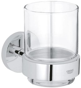 GROHE 41194000 - Bicchiere con supporto START 96 × 106 mm cromo lucido