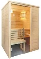 Sauna finlandese in massello Regina 18