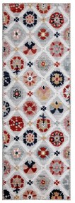 Tappeto grigio per esterni 80x230 cm Flora - Flair Rugs