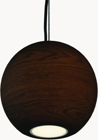 Lampada a sospensione piccola in legno di quercia Basic Texture