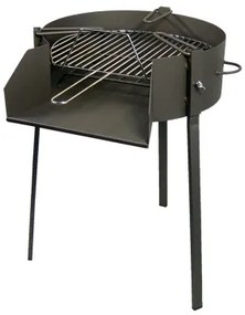 Barbecue a Carbone con Gambe Imex el Zorro Grill Rotonda Nero (Ø 60 x 75 cm)