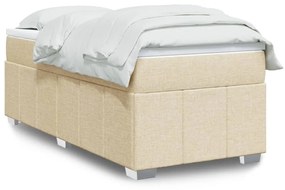 Giroletto A Molle Con Materasso Crema 100x200 Cm İn Tessuto /