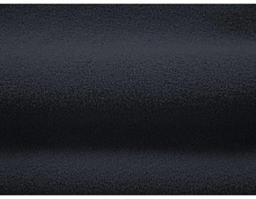 Poltrona bouclé blu scuro Chuck - Micadoni Home