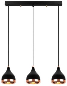 Lampadario su filo YILDO 3xE27/60W/230V