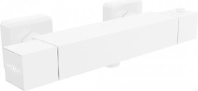 Mexen Cube miscelatore termostatico per doccia, bianco - 77200-20