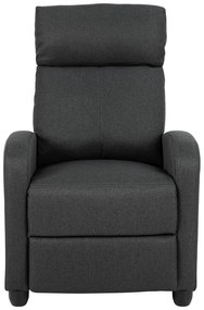 Poltrona relax antracite Siom - Actona