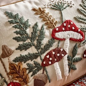 Cuscino decorativo in cotone 30x50 cm Embroidery Woodland – Catherine Lansfield