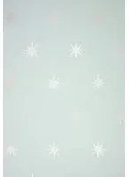 Osborne & Little Carta da parati Coronata Star - Teal/ Silver
