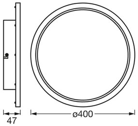 Ledvance - Lampada da bagno LED Dimmerabile DISC LED/25W/230V Wi-Fi IP44