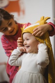 Asciugamano con cappuccio Mr. Lion – 70 x 130 cm