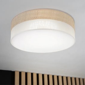 Plafoniera LED SIRJA BOHO LED/36W/230V ø 45 cm beige/crema