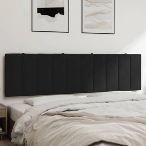 Cuscino Testiera Nero 180 Cm İn Velluto /