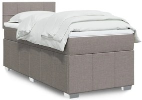 Giroletto A Molle Con Materasso Tortora 80x200 Cm İntessuto /