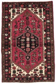 Hamedan Tappeto persiano 140x90 Rosso (Iran) Annodato A Mano