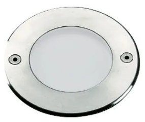 Geo Ø120 60 Led Bianco 4W Gx53 260Lm 4000K Ci I Anello In Acciaio Inox