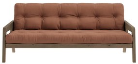 Divano letto arancione 204 cm Grab - Karup Design