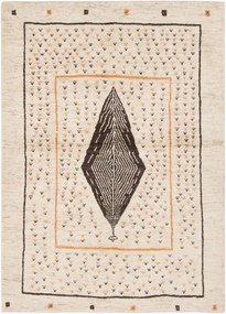 Gabbeh Tappeto persiano 150 x 210 Beige (Iran) Annodato A Mano
