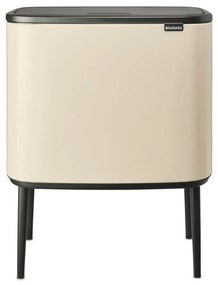 Bidone per rifiuti in acciaio beige touch 36 l Bo Touch Bin - Brabantia
