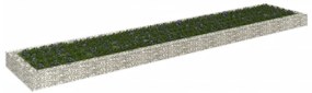 Gabbione Letto Rialzato İn Acciaio Zincato 500x100x20 Cm /
