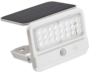Rabalux 77090 - Lampada solare da parete FLAXTON LED/7W/3,7V IP54 bianco