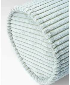 Cuscino per divano da bambini color menta con rivestimento in velluto a coste Roll – Wigiwama