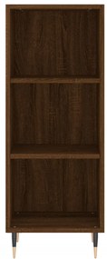 Credenza rovere marrone 34,5x32,5x90 cm in legno multistrato