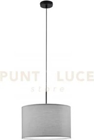 Lampadario a sospensione capital grigia 1 luce attacco e27 38x38x15...
