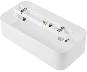 Plafoniera SIRJA SQUARE 2xE27/15W/230V bianco