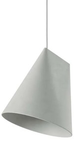 Ceramic Wide Lampada a Sospensione Light Grey - Moebe