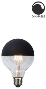 Lampadina LED 2,8W Globo Ø95 A Specchio E27 Nero - Globen Lighting